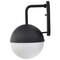 Nuvo Atmosphere 10W LED Large Wall Lantern - Matte Black / White Opal 62/1617 - alternate 5
